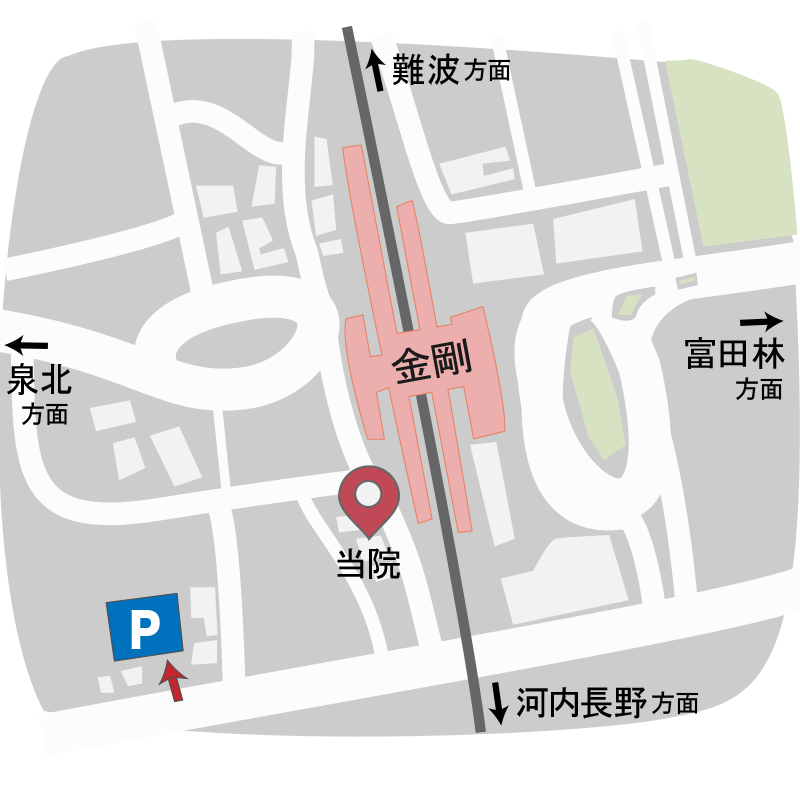南海高野線金剛すぐ地図