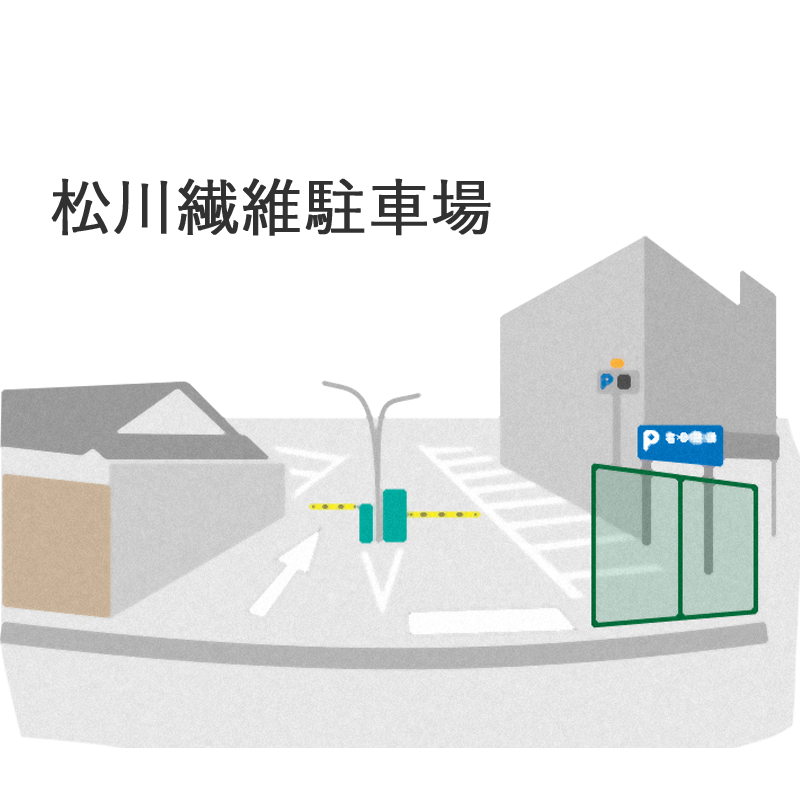 松川繊維駐車場(大阪狭山市/金剛）